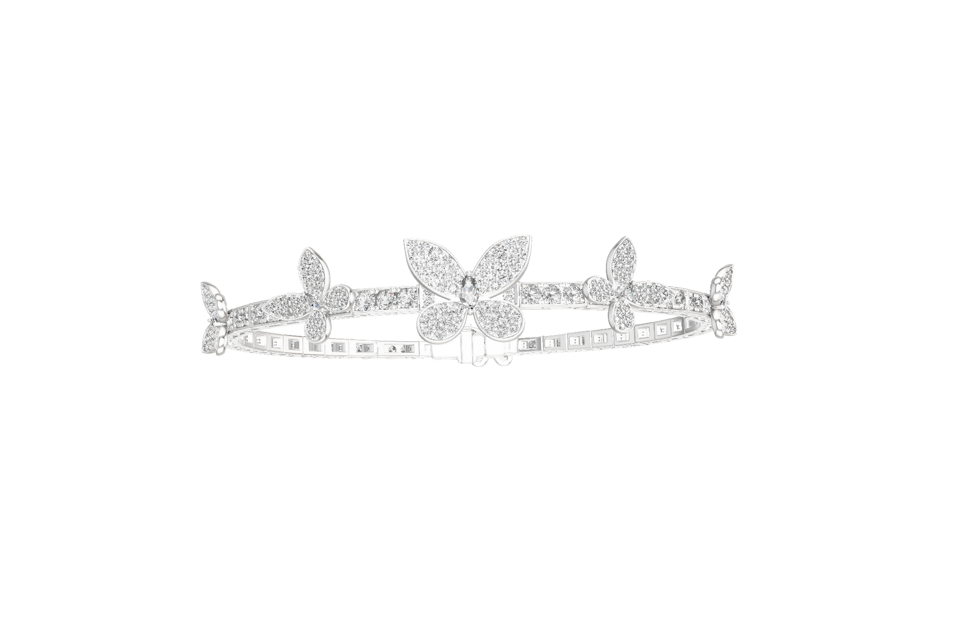 GRAFF Pavé Butterfly Diamond Bracelet